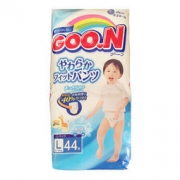 GOO.N 大王 维E系列 男宝宝拉拉裤 L44片 *4件 +凑单品