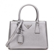 PRADA Saffiano Lux Galleria 1BA896 女士真皮手提包