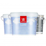 Tikkurila 芬琳北极雪超白内墙漆2.7L*2+威玛底漆套装3L*1