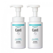 Curel 珂润 润浸保湿洁颜泡沫 150ml *2瓶装 *3件