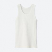 0点：UNIQLO 优衣库 404135 男士袋装罗纹背心