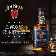 JIM BEAM 金宾 美国双桶波本威士忌 750ml *3件 241.9元包邮