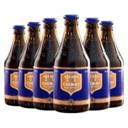 CHIMAY 智美 蓝帽啤酒 精酿啤酒 组合装 330ml*6瓶 *2件