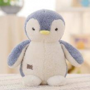 蓝白玩偶 毛绒公仔 20cm