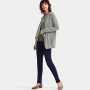 UNIQLO 优衣库 411741 女士罗纹开衫
