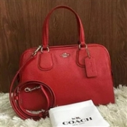 COACH 蔻驰 Crossgrain Nolita Satchel女士真皮手提斜挎包