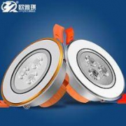 欧雅琪 LED射灯 高光银 3w