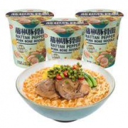 海福盛 藤椒豚骨面 3桶装