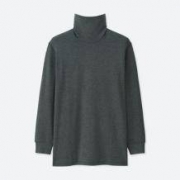双11预售：优衣库 HEATTECH Exrea Warm 男式两翻领T恤
