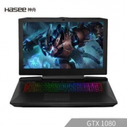 Hasee 神舟 战神 GX10-CR9Pro 17.3寸游戏本（i9-9900K 16G 512GB+2TB GTX1080）