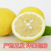 雷蒙 四川安岳当季黄柠檬大果5斤