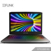 iFUNK 执政官2 GTX1060 游戏笔记本电脑 （8G内存、i7-7700HQ、1T+120G ）