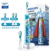 16日0点：PHILIPS 飞利浦 HX6312 儿童声波震动牙刷