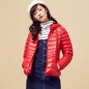 Meters bonwe 美特斯邦威 603001 女士立领羽绒服