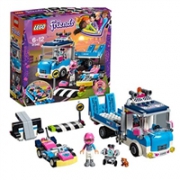 2018新款 LEGO乐高 好朋友系列 赛道救援车 41348 女孩益智积木玩具