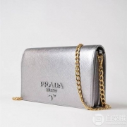 Prada 普拉达 Saffiano 女士单肩斜挎包1BP012