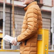 鸭鸭 男子轻薄羽绒服 （90%白鸭绒）