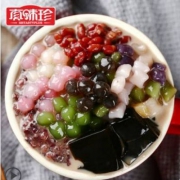 真味珍 黑波霸圆奶茶珍珠豆500g