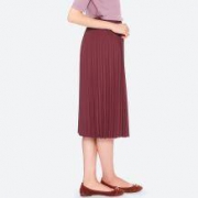 历史低价：UNIQLO 优衣库 409069 女士高腰百褶裙