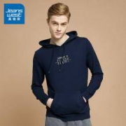 JEANSWEST 真维斯 卫衣男连帽套头帽衫