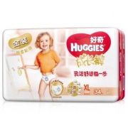 Huggies 好奇 金装成长裤 XL34片 *6件