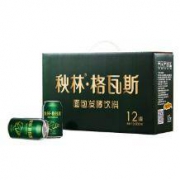 秋林 格瓦斯 发酵饮料 330ml*12听 礼盒装