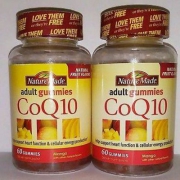 金盒特价，Nature Made 莱萃美 CoQ10辅酶软糖 100mg*60粒 Prime会员凑单免费直邮含税