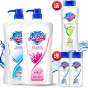 22点：Safeguard 舒肤佳 沐浴露套装 纯白720ml+芦荟720ml+青瓜400ml+纯白100ml*2