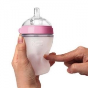 Comotomo 可么多么 婴儿全硅胶防摔奶瓶  250ML 两个装