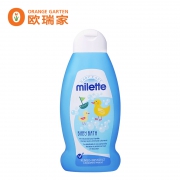 瑞士百年婴幼儿护理品牌 瑞士进口 500ml Milette 洋甘菊无泪沐浴露