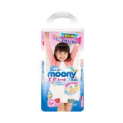 moony 尤妮佳 女婴用拉拉裤 XL38片 *6件