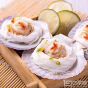 Plus会员限地区，獐子岛 冷冻大连蒜蓉粉丝扇贝 1.2Kg