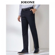 JOEONE 九牧王 JB185371T 男士直筒休闲裤 *4件