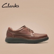 18年冬款，Clarks 其乐 Un高端系列 UN abode EASE 男士真皮休闲鞋 UK9码 Prime会员免费直邮含税