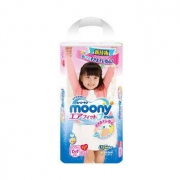 moony 尤妮佳 女婴用拉拉裤 XL38片 *3件