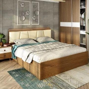 双虎家私 北欧系列 18B1低箱床 180*200cm
