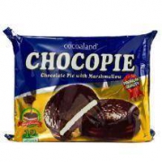 乐一百 cocoaland Cocoaland 黑色巧克力派 夹心蛋糕12枚