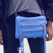 Rebecca Minkoff 5拉链经典款小挎包 prime会员免费直邮含税