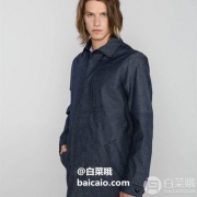 限M码，Scotch & Soda 男士中长款牛仔风衣 Prime会员免费直邮含税