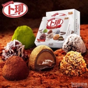 卜珂 松露黑巧克力礼盒装 408g