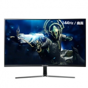 ViewSonic 优派 VX2758-C-mh 27英寸 VA显示器 （1800R、144Hz、FreeSync）