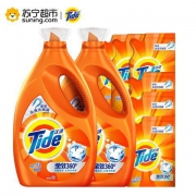 Tide 汰渍 全效洗衣液 3kgx2瓶+500克x6袋 *2件