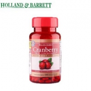 10点开始，Holland＆Barrett 荷柏瑞 浓缩蔓越莓精华片100片