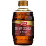 仙餐 非转基因 小榨浓香菜籽油 500ml