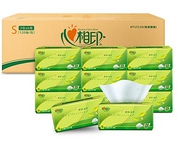 心相印抽纸 茶语丝享系列3层120软抽x18包 x4件