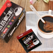 后谷 无蔗糖纯黑速溶咖啡粉 120袋