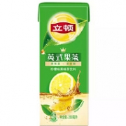 白菜价！Lipton立顿 英式果茶 柠檬味果味茶饮料 250ml*24 整箱
