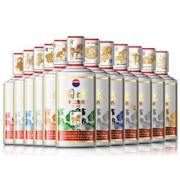 茅台 国博十二生肖 酱香型白酒 53度 500ml*12瓶组合装