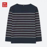 0点：UNIQLO 优衣库 411320 男士横条T恤
