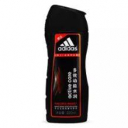adidas 阿迪达斯 多效水润洗发露220ml+按摩舒爽沐浴露 250ml